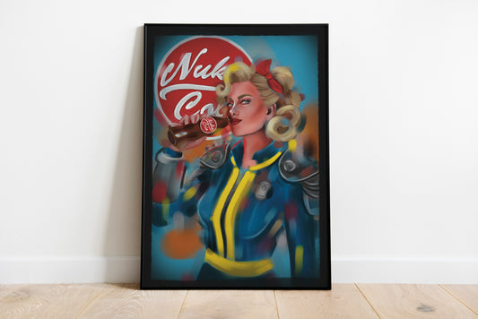 'Nuka Cola' Limited Edition Fallout inspired Pin-Up