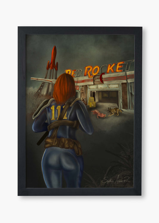 Red Rocket Limited Edition Print
